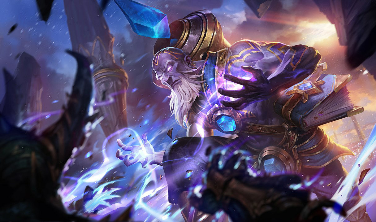 Triumphant Ryze \u0026 Ice Toboggan Corki! | LoL Skin Account, image size:1215x717