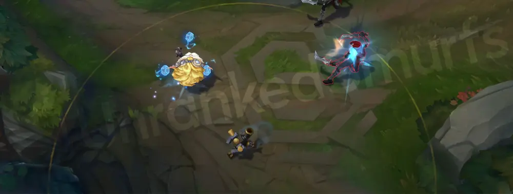 Arcane Professor Heimerdinger Q - turret firing and small impact effects, part 2