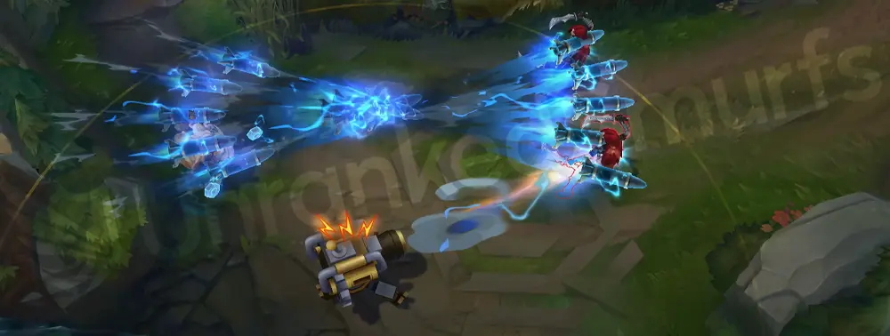 Arcane Professor Heimerdinger R - ultimate effect with large arcane-mechanical field, part 1