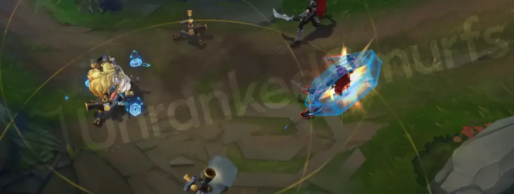 Arcane Professor Heimerdinger W - secondary view of gadget bursts and mechanical energy, part 2