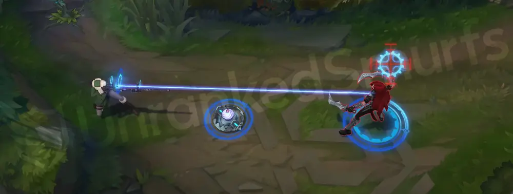 Arctic Warfare Caitlyn R - Ace in the Hole with an icy targeting line and cold impact