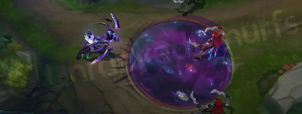 Empyrean Varus E - Arrow cluster part 2 with cyan bloom