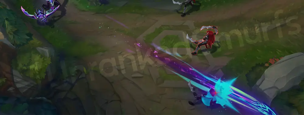 Empyrean Varus Q - Piercing Arrow part 1 with purple portal beam