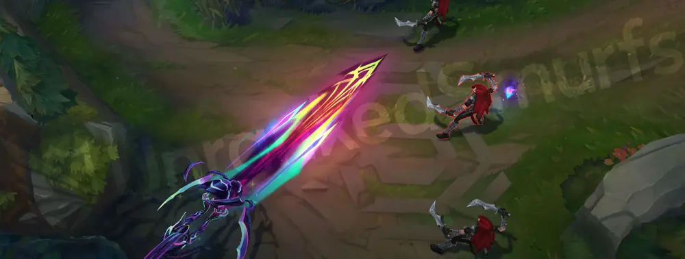 Empyrean Varus W - Secondary effect with floating purple motes