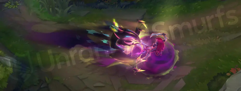 Empyrean Vex R - second ultimate part with exploding jewel particles and dark smoke