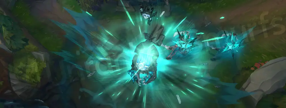 Fright Night Nunu & Willump R - part 2, floorboard cracks expand with ink splatter