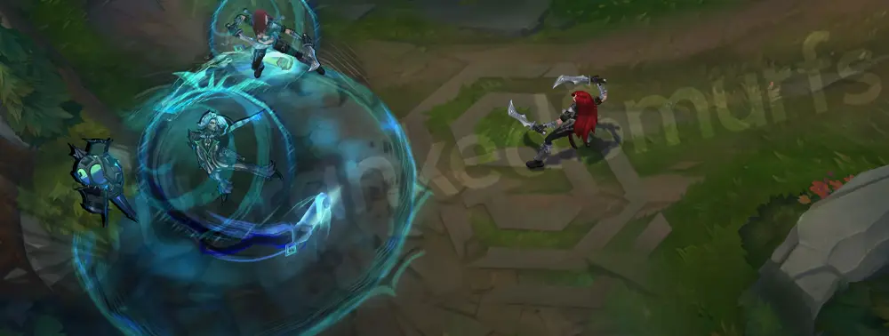 Fright Night Renata Glasc E part 1 with the chemtech lantern moving and leaving cyan wisps