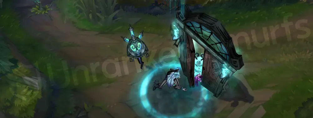 Fright Night Renata Glasc custom recall with the lantern lifting and ghostly swirls