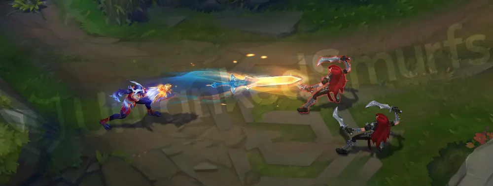 Immortal Journey Shyvana E part 1 - gauntlets begin to extend and form a dragon head