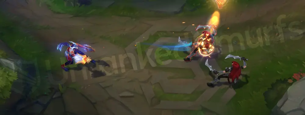 Immortal Journey Shyvana E part 2 - gauntlet dragon mouth forming and sword motif visible