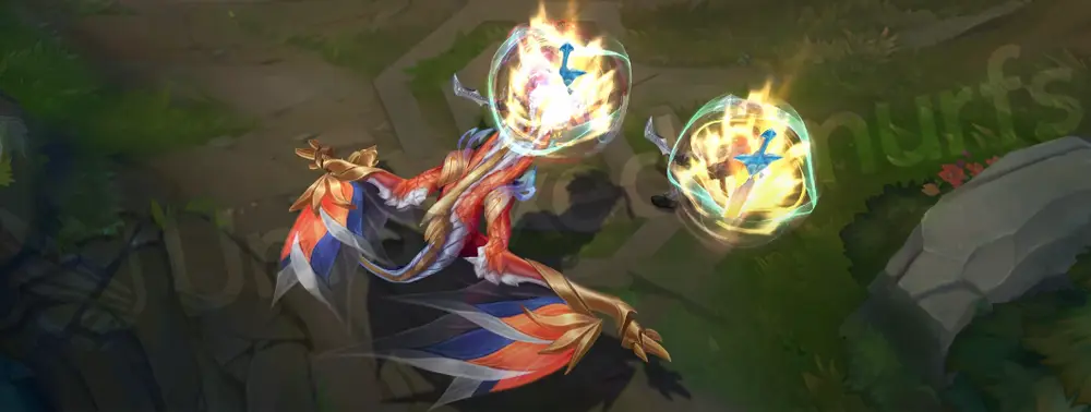 Immortal Journey Shyvana E part 3 - dragon mouth opening and fire effects