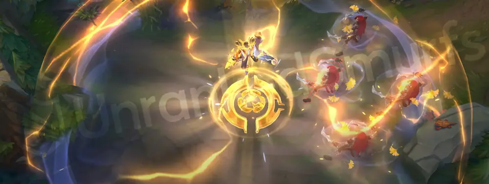 Immortal Journey Zeri R part 2 - segmented beam forming with bright yellow cores