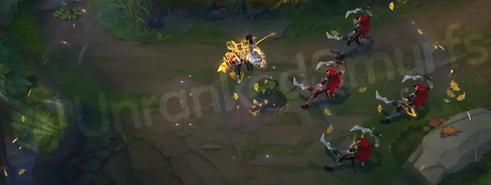 Immortal Journey Zeri R part 3 - impact ring with cloud burst and electric shockwave