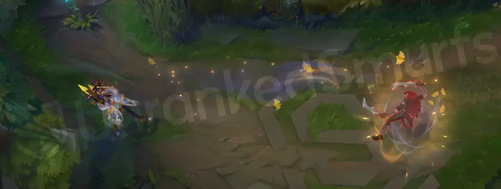 Immortal Journey Zeri W - burst of cloud-shaped sparks and bright yellow core (part 2)