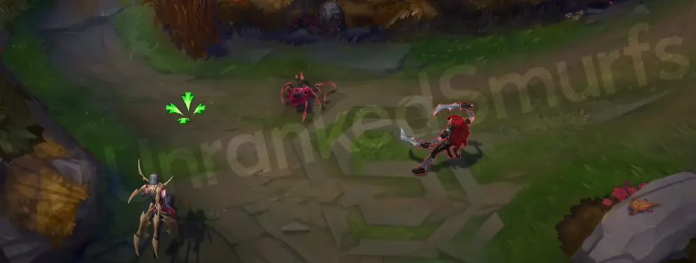 Masque of the Black Rose Elise W trail showing black and red effects