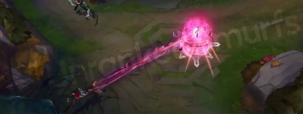 Masque of the Black Rose Renata Glasc Q impact with rose petal burst and gilded thorn effect