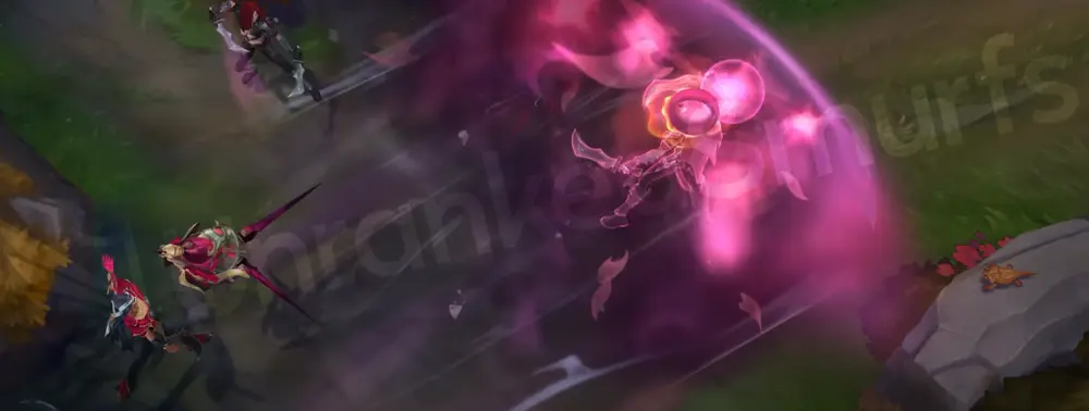 Masque of the Black Rose Renata Glasc R crowd-control effect as the wave passes enemies with rose-laced fumes