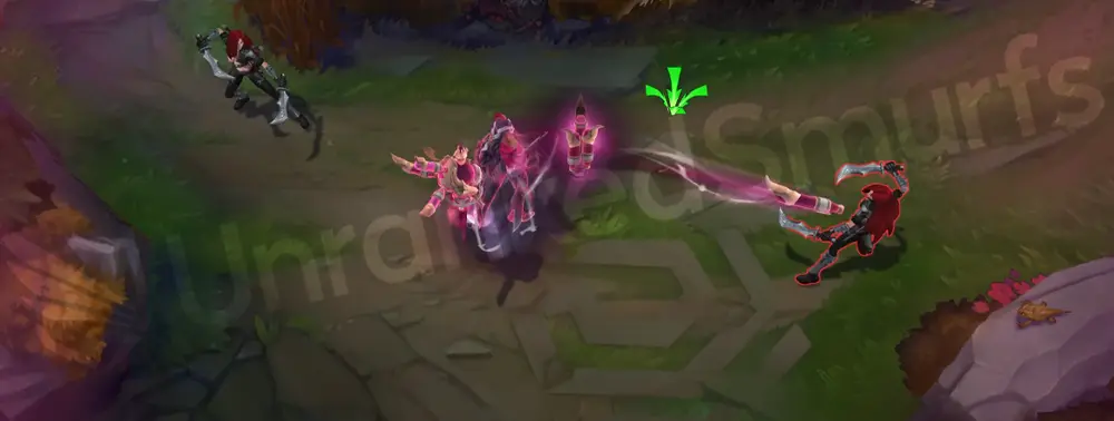 Masque of the Black Rose Renata Glasc W reviver effect showing roses swirling in a soft gold ring