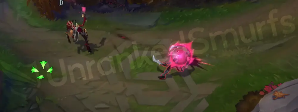 Masque of the Black Rose Samira basic stance and movement highlighting red-dyed hair and gilded pistols