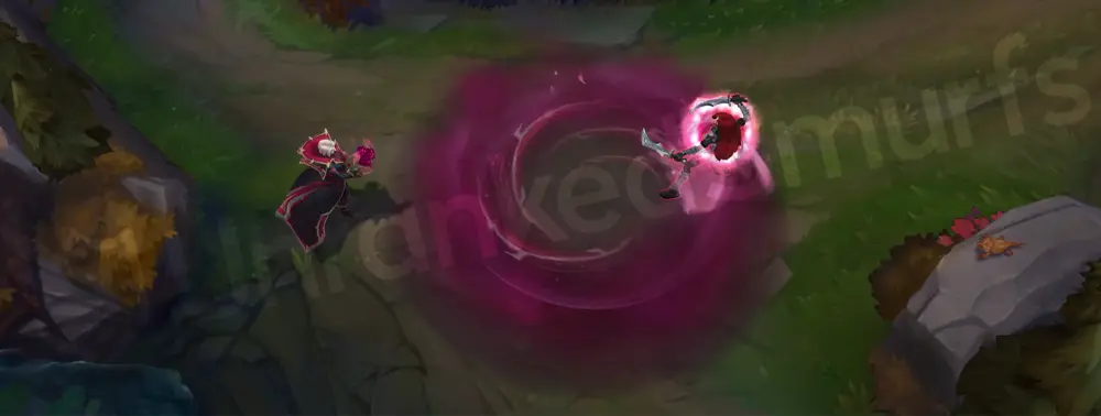 Masque of the Black Rose Vladimir R - Hemoplague spreading effect in vivid pink and royal purple