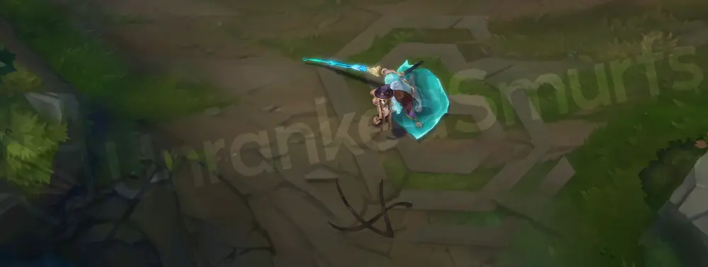 Ocean Song Yone emote animation, posing with playful DJ attitude