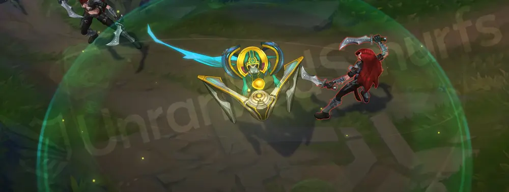 Odyssey Sona E - Song of Celerity speed trail in neon lines and hex patterns