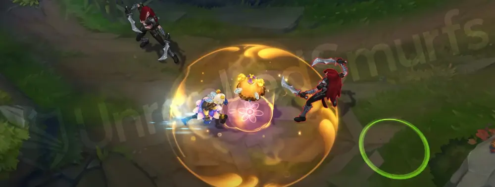 Orbeeanna W - Dissonance creates a glowing honey puddle with a bright honeycomb ring