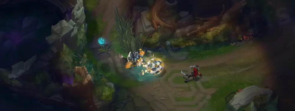 Papercraft Nunu & Willump W - Early roll-up of the Biggest Snowball Ever with layered folded-paper textures