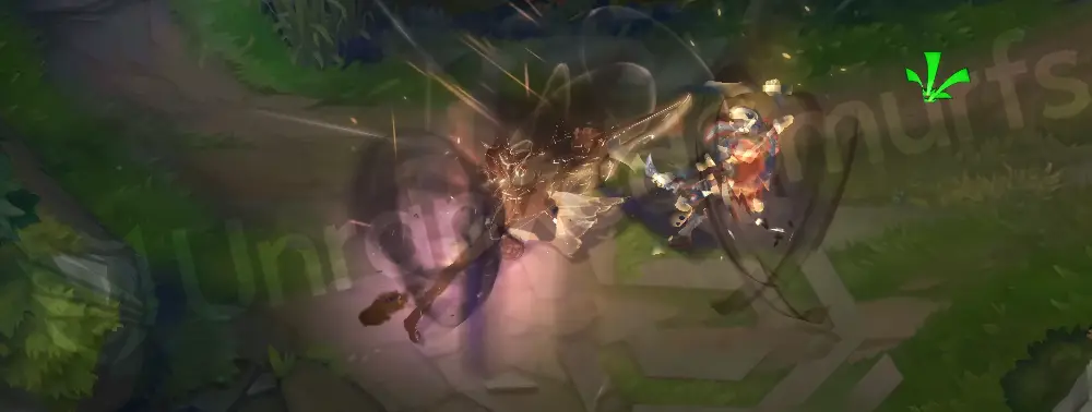 Peacemaker High Noon Yone E - return to body with purple snapback trail