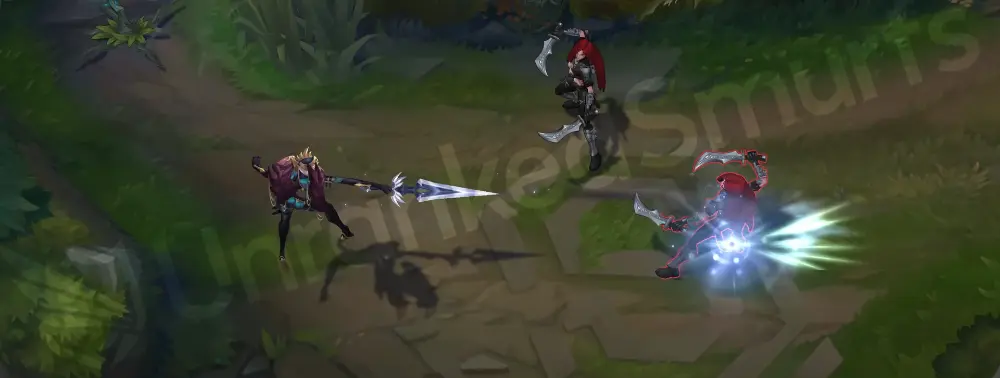 Pentakill III: Lost Chapter Kayle E - Starfire Spellblade follow-through with hot metal slash, second frame