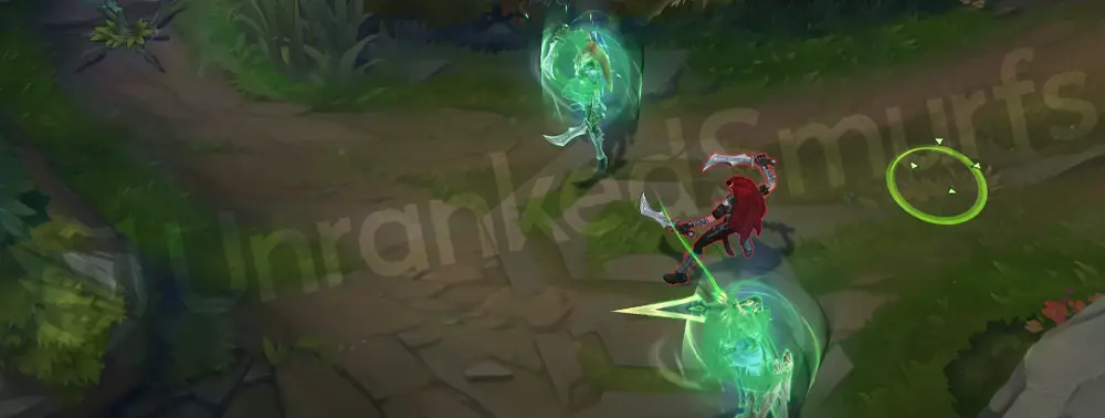Pentakill III: Lost Chapter Kayle W - Celestial Blessing shown as a glowing orange-gold surge