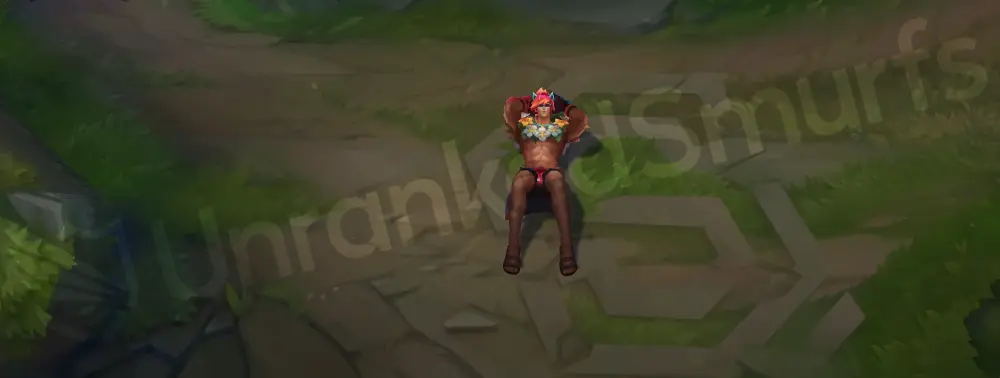 Pool Party Sett emote pose with relaxed beach attitude