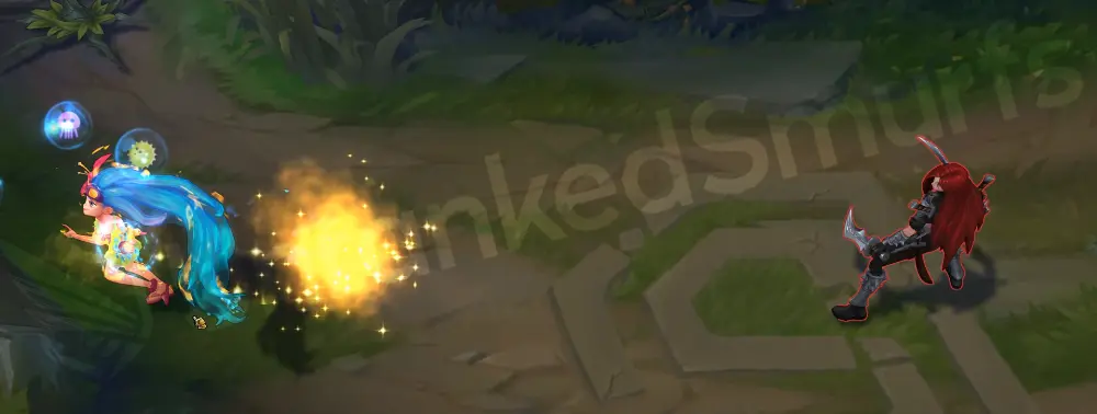 Pool Party Zoe E - Sleepy Trouble Bubble tossed as a glossy aqua bubble leaving a drowsy puddle