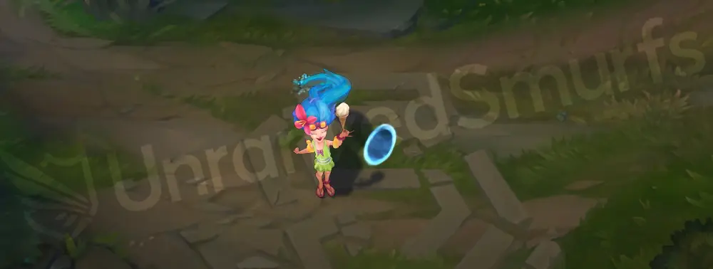 Pool Party Zoe playful emote pose with beach vibes