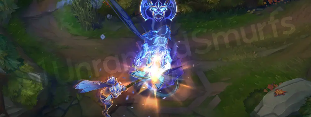 Porcelain Darius R — Dunk impact with a bright cyan shatter ring and crack motifs