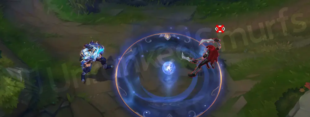 Porcelain Graves W - Smoke Screen blooms as pale cyan porcelain mist with lotus-like motifs