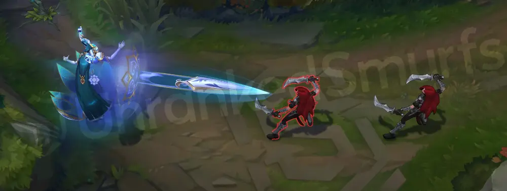 Porcelain Lissandra Q - Ice Shard casting with cobalt floral patterns and ceramic crackle