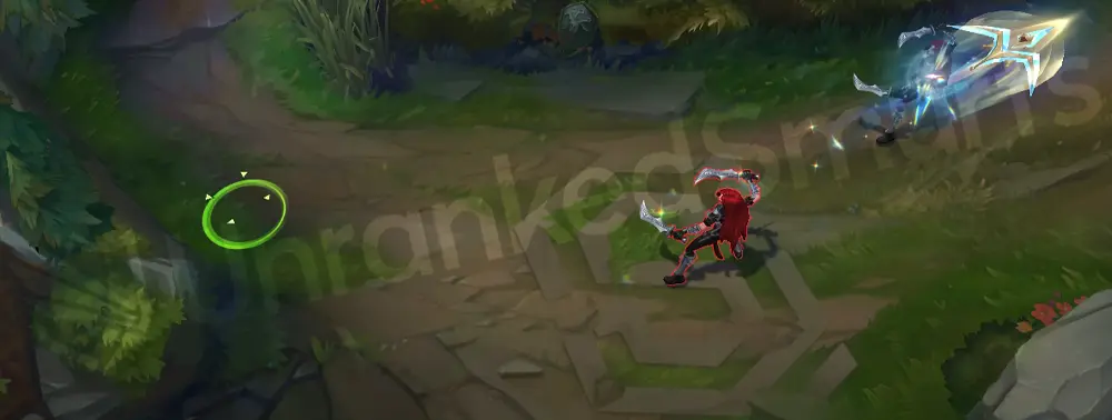 Prestige Arcane Commander Caitlyn Q - Piltover Peacemaker travel effect with clean cyan trail