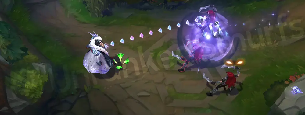 Prestige Chosen of the Wolf Swain E - Nevermove return and snare with frost-purple claws