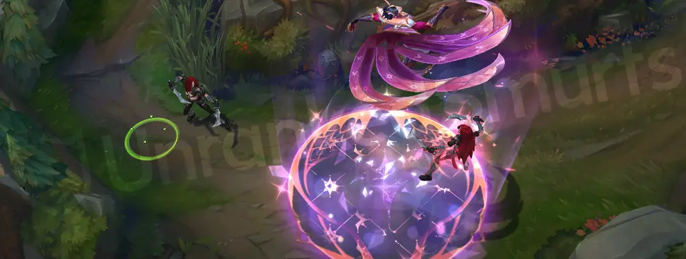 Prestige Dragonmancer Rakan W - Knock-up splash accented by golden scales and violet light