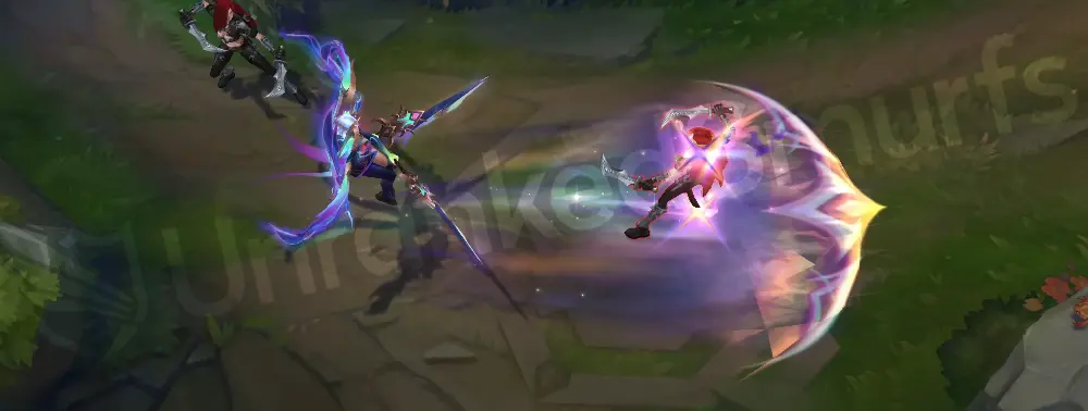 Prestige Empyrean Kayle level 11 evolution, longer hair and brighter wings