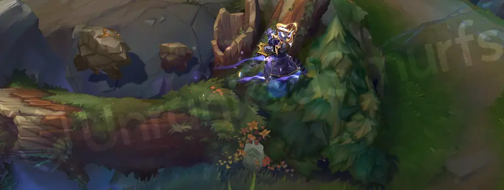 Prestige Fright Night Zeri E particles mid-dash, part 2 close-up