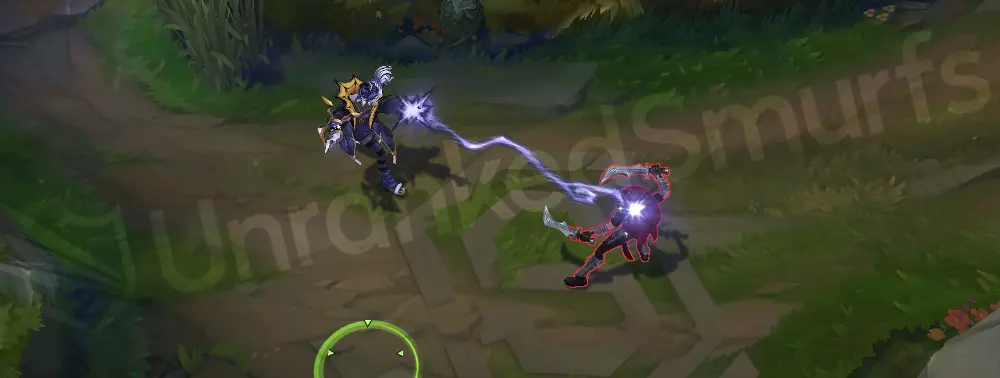 Prestige Fright Night Zeri passive effect close-up on energized hits