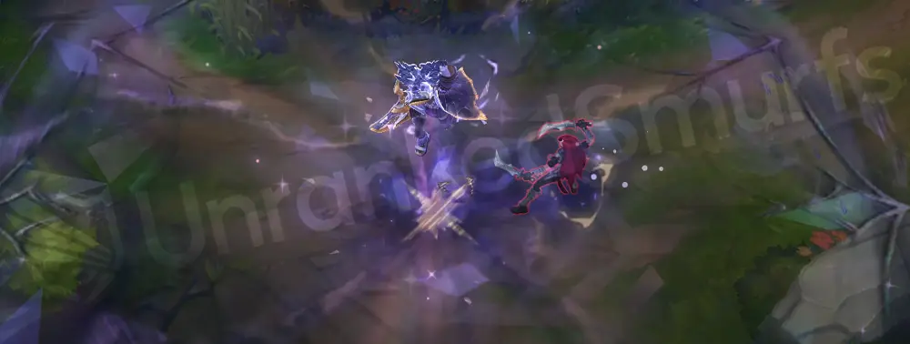 Prestige Fright Night Zeri R particles, phase 2 during chase