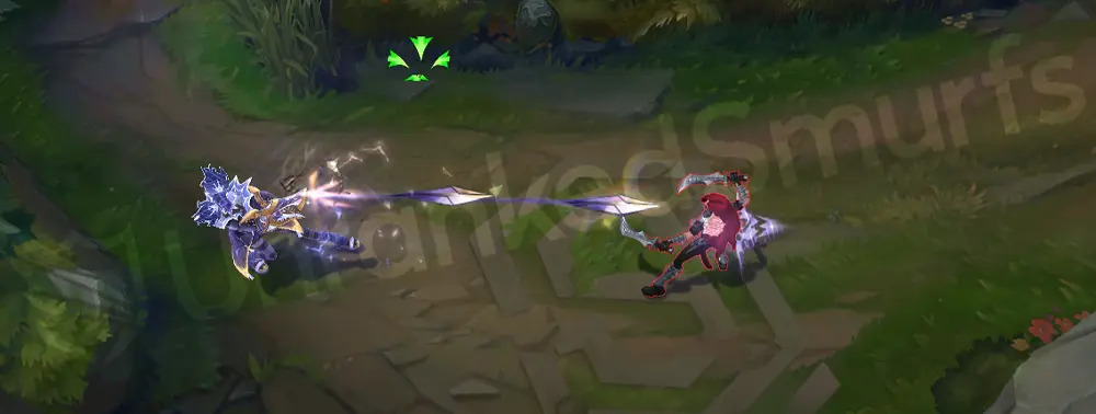 Prestige Fright Night Zeri R particles, phase 3 with lingering sparks