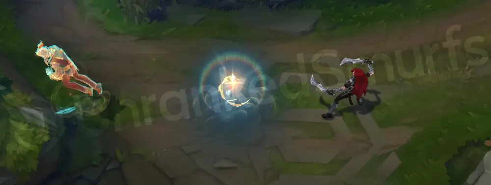 Prestige Heavenscale Ezreal E - Arcane Shift blink effect (1)