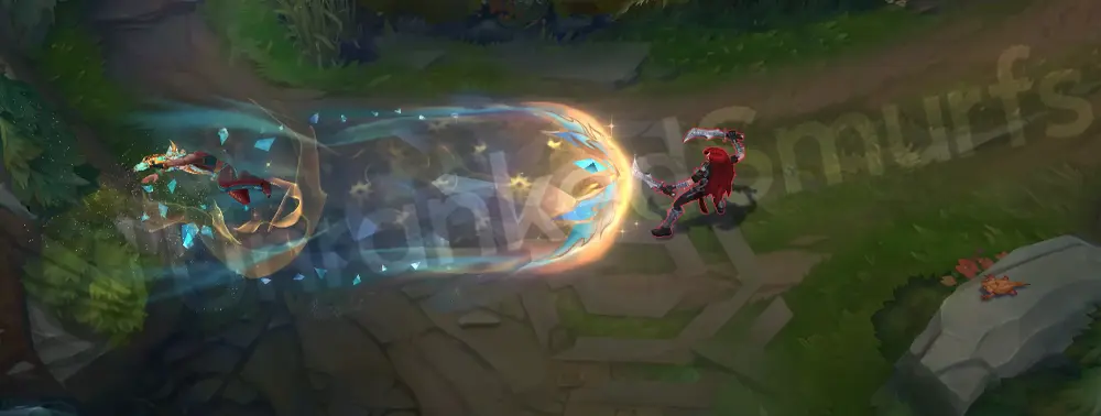 Prestige Heavenscale Ezreal R - Trueshot Barrage with fireworks and dragon scales (1)