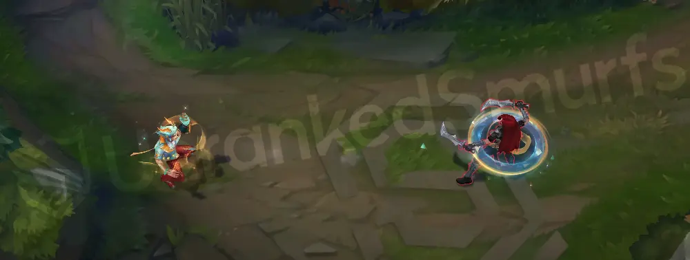 Prestige Heavenscale Ezreal W - Essence Flux sigil with dragon motif (2)