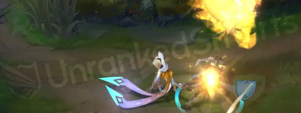 Prestige K/DA Evelynn E - Whiplash, second part: follow-up strike with intense golden impact spark