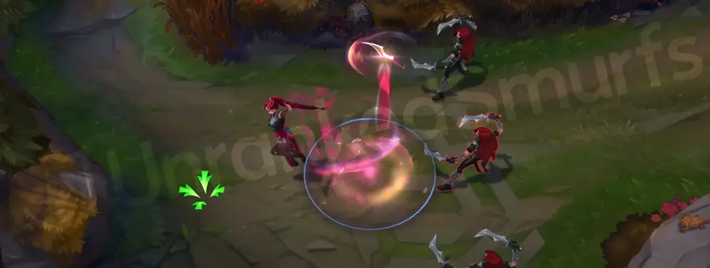 Prestige Masque of the Black Rose Katarina W - Preparation with pink-tinted gold flare and rose petal sparks